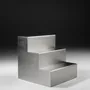 Autres tables  - Monolit Side Table -Stainless Steel - ARBORE BY CAREL WOODWORKS