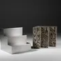 Autres tables  - Monolit Side Table -Stainless Steel - ARBORE BY CAREL WOODWORKS
