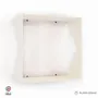 Decorative objects - CUBE WALL SHELF MADE OF AGATE STEEL - DECO-GEM