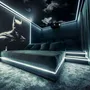 Settees - L’ARKHAM — 15 m² private cinema room - MYCINÉ
