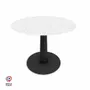 Dining Tables - AQUILA MARBLE DECOR ROUND DINING TABLE - DECO-GEM