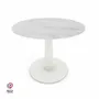Dining Tables - AQUILA MARBLE DECOR ROUND DINING TABLE - DECO-GEM