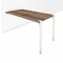 Other tables - RECTANGULAR WALL TABLE WITH AGED OAK DECOR CEPHEUS - DECO-GEM