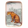 Trays - leopard enamelled tray - PARADISIO IMAGINARIUM
