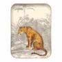 Trays - leopard enamelled tray - PARADISIO IMAGINARIUM