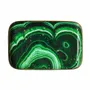 Trays - Malachite enamelled tray - PARADISIO IMAGINARIUM