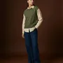 Apparel - 503 . SM MOULINE DARIA SWEATER - STELLA FOREST
