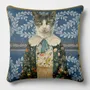 Linge - Bestiaire Aristocratique 46 (Le Vicomte Matou) — Housse Coussin Velours 45cm x 45cm - LAURE WELFLING - DJEBELI