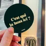 Card shop - Sticker - Who's the boss here? - 8cm - MUISTI