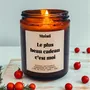 Decorative objects - Scented Candle - The most beautiful gift is me - White Musk - 160g - MUISTI