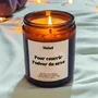 Decorative objects - Scented Candle - To Mask the Scent of Sex - White Musk - 160g - MUISTI