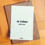 Carterie - Carte postale message - Je t'aime (p'tit con) – Format 10x15cm - MUISTI