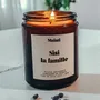 Objets de décoration - Bougie Parfumée - Sisi la famille - Musc blanc – 160g - MUISTI