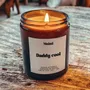 Objets de décoration - Bougie Parfumée - Daddy Cool - Musc blanc – 160g - MUISTI