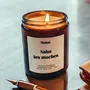 Objets de décoration - Bougie Parfumée - Salut les moches - Musc blanc – 160g - MUISTI