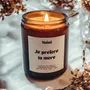 Decorative objects - Scented Candle - I Prefer Your Mother - White Musk - 160g - MUISTI