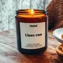 Objets de décoration - Bougie Parfumée - Vieux con - Musc blanc – 160g - MUISTI