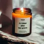 Objets de décoration - Bougie Parfumée - Je t'aime plus que prévu - Musc blanc – 160g - MUISTI