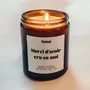Objets de décoration - Bougie Parfumée - Merci d'avoir cru en moi - Musc blanc – 160g - MUISTI