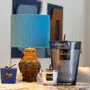 Candles - Shiny Blue Candle - VICTORIA WITH LOVE COLLECTION