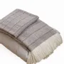 Throw blankets - Cotton Wool Speckled Throw : Edward - PASHMA