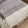 Throw blankets - Cotton Wool Speckled Throw : Edward - PASHMA
