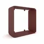 Decorative objects - AMBER STEEL CUBE WALL SHELF - DECO-GEM