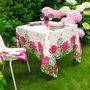 Table linen - Hydrangeas tablecloth - BEAUVILLÉ