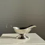 Platter and bowls - H14 silver plated sauce boat - OFFICE OBJETS