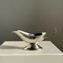 Platter and bowls - H14 silver plated sauce boat - OFFICE OBJETS