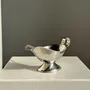 Platter and bowls - H14 silver plated sauce boat - OFFICE OBJETS