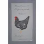 Tea towel - Picoti Poules et Coqs tea towel - BEAUVILLÉ