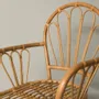 Chairs - PETUNIA RATTAN DINING CHAIR NATURAL - MAHE HOMEWARE
