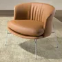 Fauteuils - Fauteuil en similicuir marron - ANGEL CERDÁ