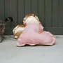 Decorative objects - Coeur lumineux DORE - ROSE VELOURS