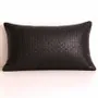 Coussins textile - Wyatt : Leather woven Cushion - PASHMA