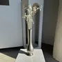 Vases - Grand vase solifore en métal argenté vintage - OFFICE OBJETS