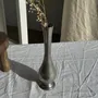 Vases - Grand vase solifore en métal argenté vintage - OFFICE OBJETS
