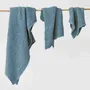 Autres linges de bain - Lot de 3 serviettes en lin gaufré - MAGICLINEN