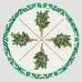 Placemats - placemats - Leaf man Sottopiatto Rotondo - #04 - FURIA LIVING