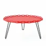 Tables de jardin - TABLE BASSE EN ACIER AURA - DECO-GEM