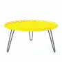 Tables de jardin - TABLE BASSE EN ACIER AURA - DECO-GEM