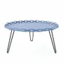 Tables de jardin - TABLE BASSE EN ACIER AURA - DECO-GEM