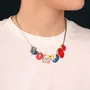 Jewelry - DELICE SILVER MULTI-COLOR NECKLACE - TARATATA BIJOUX