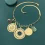 Jewelry - SOLEDAD NECKLACE GOLD GREEN - TARATATA BIJOUX