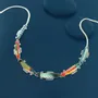 Jewelry - BLUE SILVER MULTI COLOR NECKLACE - TARATATA BIJOUX