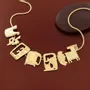 Jewelry - GOLD-COLORED SWAHILI NECKLACE - TARATATA BIJOUX