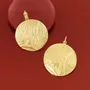 Jewelry - Gold Hibiscus Sleepers - TARATATA BIJOUX