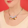 Jewelry - PRETTY PRETTY SILVER MULTI COLOR NECKLACE - TARATATA BIJOUX