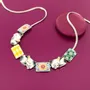 Jewelry - CHANAPE NECKLACE SILVER MULTI COLOR - TARATATA BIJOUX
